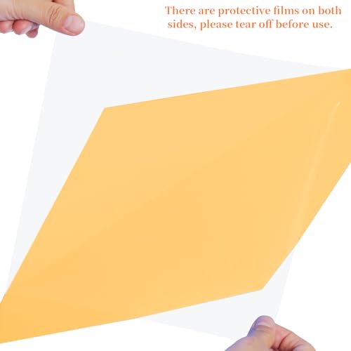 9Pcs Lighting Gels Plastic Gel Light Filter Sheets 11.8 x 11.8 Inch