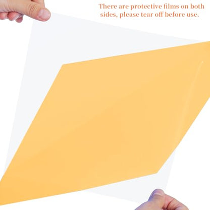 9Pcs Lighting Gels Plastic Gel Light Filter Sheets 11.8 x 11.8 Inch