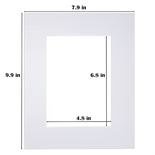 8x10 White Picture Mats Pack of 14 (14 Count)