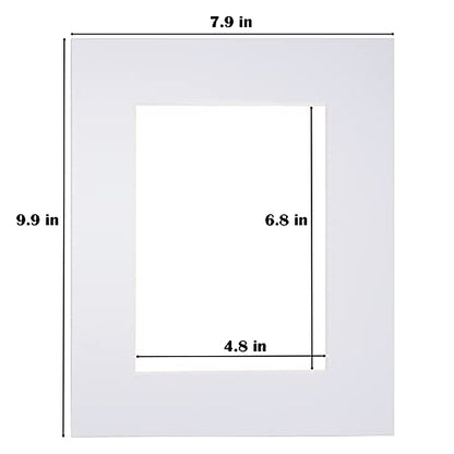 8x10 White Picture Mats Pack of 14 (14 Count)