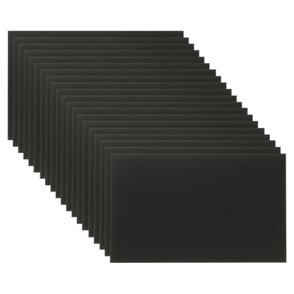 2.1x3.3 Inch Anodized Aluminum Sheet Metal (20 Count)