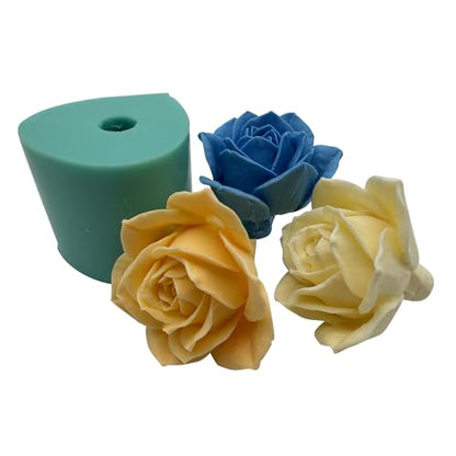 Heart Rose Crystal Epoxy Mold Wedding Gift Molds Decorated Cake Decoration Chocolate Silicone Mold