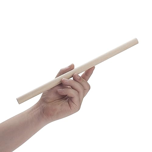 Wood Dowels Wooden Dowel Rods for Crafts (10 Count)