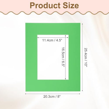 Picture Mats 8 x 10 for 5 x 7 Pictures Acid Free