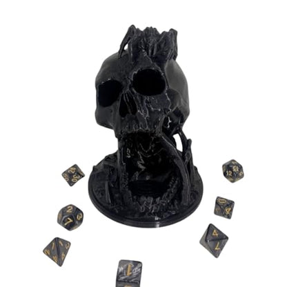 Skull Dice Tower Dungeons and Dragons RPG abletop Roleplaying Game Jail D&D