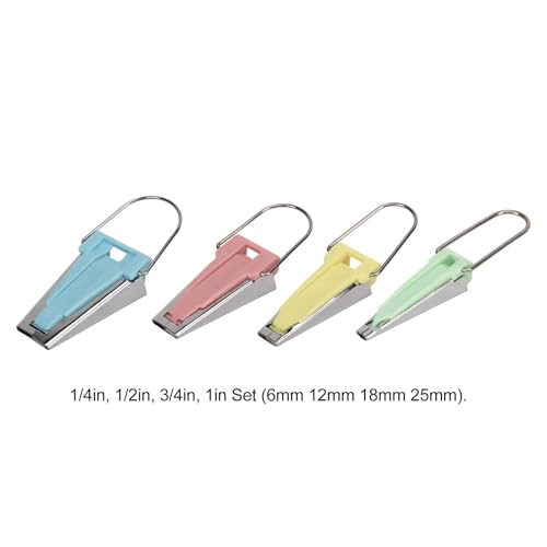 Bias Tape Makers Kit 4 Size costura