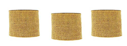 Natural Jute Burlap Ribbon Roll Brown 3 inch 90 feet 30 Yards