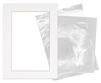 5x7 Mat for 8.5x11 Frame (100 Count)
