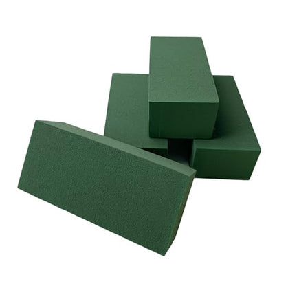 6 Pack Floral Foam Blocks Dry & Wet for Fresh and Artificial Flowers (6 Count)