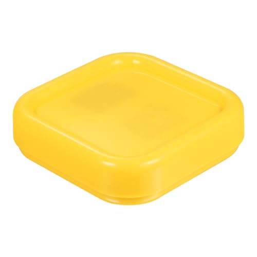 Magnetic Pin Cushion Square Sewing Pin Holder Yellow