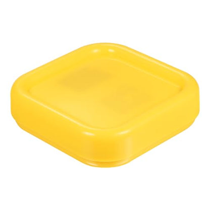 Magnetic Pin Cushion Square Sewing Pin Holder Yellow