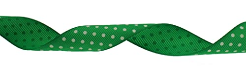 Polka Dot Grosgrain Ribbon 25 Yard Each Roll 100% Polyester
