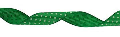 Polka Dot Grosgrain Ribbon 25 Yard Each Roll 100% Polyester