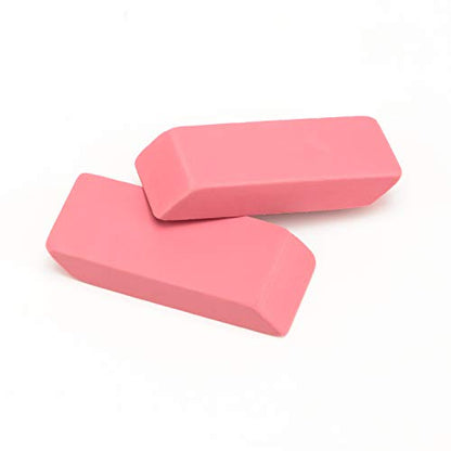 Rectangular Erasers for School and Office (24 Count)