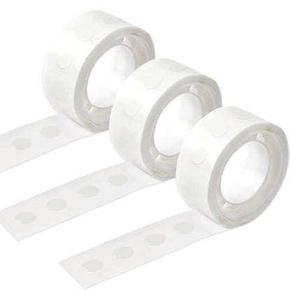 300Pcs Glue Points Dots 6mm Removable Balloon Glue Adhesive Dots (3 Count)