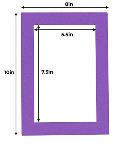 6x8 Mat for 8x10 Frame