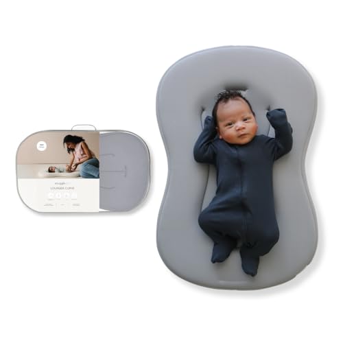 Organic Newborn Baby Infant Lounger Pillow & Tote Bag