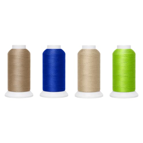 Beige Assorted Tex 90 Upholstery Polyester Heavy Duty Thread