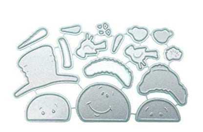 Metal Cutting Dies DIY Merry Christams Embossing Stencil Template Scrapbooking Card Making Mold Photo Album Arts Crafts Tools