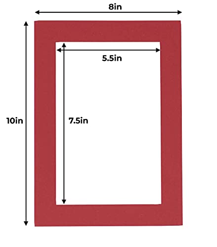 8x10 Mat for 6x8 Photo