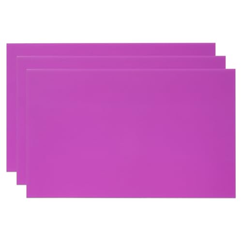 6x10 Inch Anodized Aluminum Sheet Metal (3 Count)
