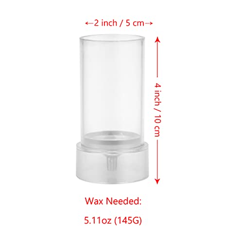 2PCS Pillar Candle Mold