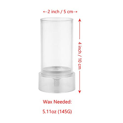 2PCS Pillar Candle Mold
