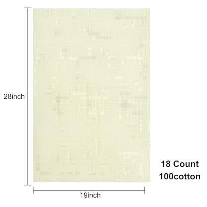 Aida Cloth 18 Count Cross Stitch Fabric