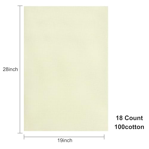 Aida Cloth 18 Count Cross Stitch Fabric