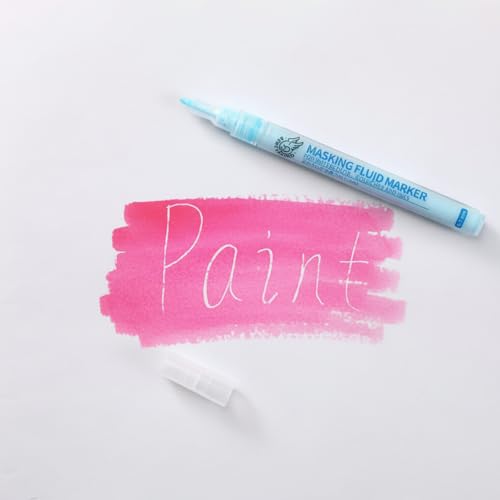 2 Pcs Masking Fluid Pen for Watercolor Painting (2 Count)