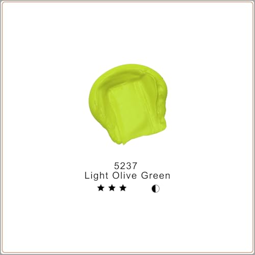 Light Olive Green Acrylic Paint 120ml (4.05 Fl Oz)