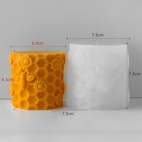 Honeybee Honeycomb & Animal Candle & Resin Casting Molds