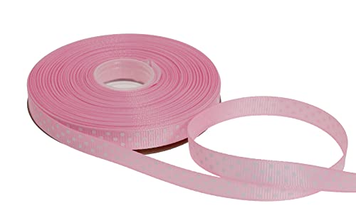 Polka Dot Grosgrain Ribbon 25 Yard Each Roll 100% Polyester