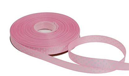 Polka Dot Grosgrain Ribbon 25 Yard Each Roll 100% Polyester