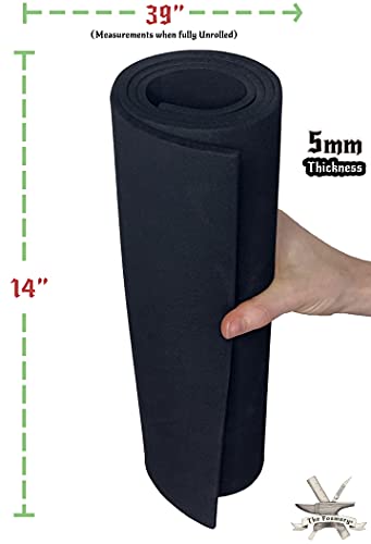 Black EVA Foam Sheet (3.79 Sq Ft)