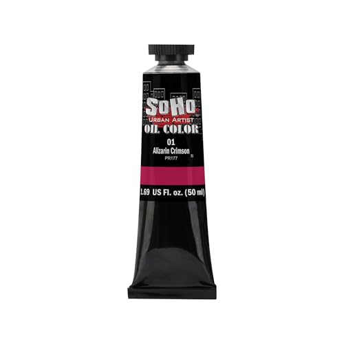 Oil Paint Alizarin Crimson