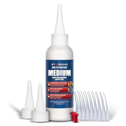 4 oz. Medium CA Glue (4 Ounce)