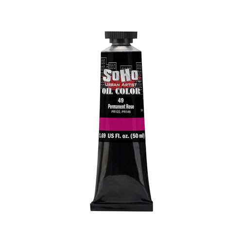 Oil Paint Permanent Rose