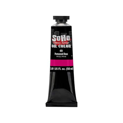 Oil Paint Permanent Rose