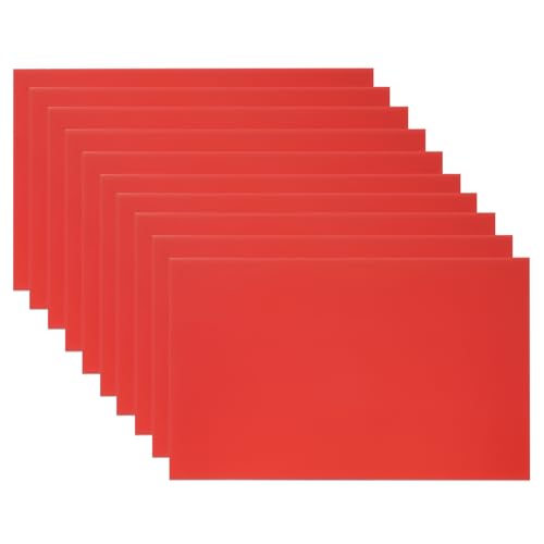 5x8 Inch Anodized Aluminum Sheet Metal (10 Count)