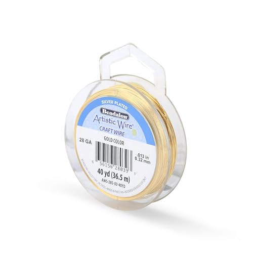28 Gauge Silver Plated Tarnish Resistant Colored Copper Craft Wire