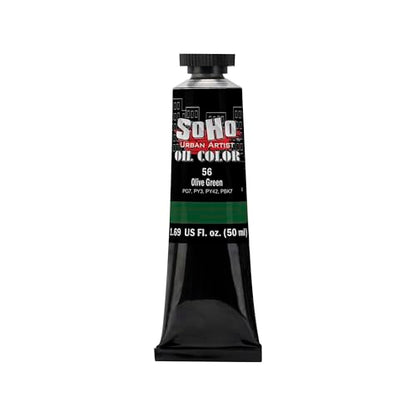 Oil Paint Olive Green
