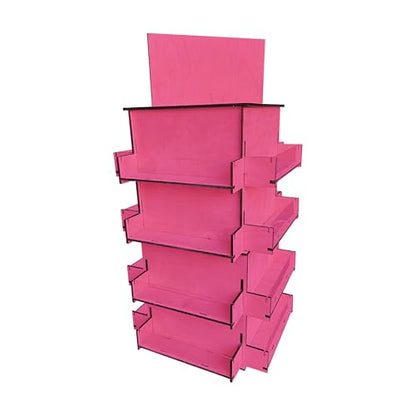 4 Sided Rotating Display Stand