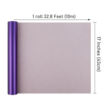 Deep Purple Matte Wrapping Paper (3 Count)