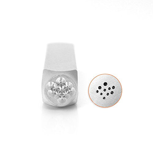Solid Dot Texture 1 Metal Stamp