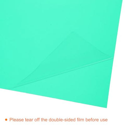 4Pcs A4 Gel Light Lighting Filter Overlay Transparent Color Correction Plastic Vinyl PVC Sheets Photography Television Green (4 Count)