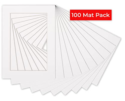 6x8 Mat for 8x10 Frame (100 Count)