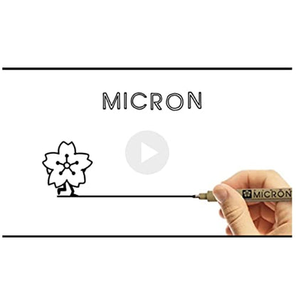 Pigma Micron Fineliner Pens (6 Count)