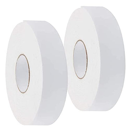 Double Sided Foam Tape 2.36In x 33FT 2 Pack