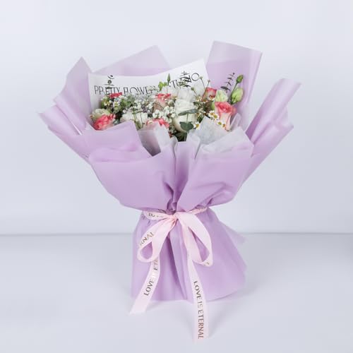 20 Sheets Flower Wrapping Paper (20 Count)